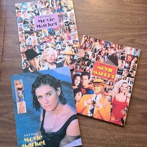 Vintage Hollywood Movie Star Celebrity Catalogs 1994 1995 - S & P Parker